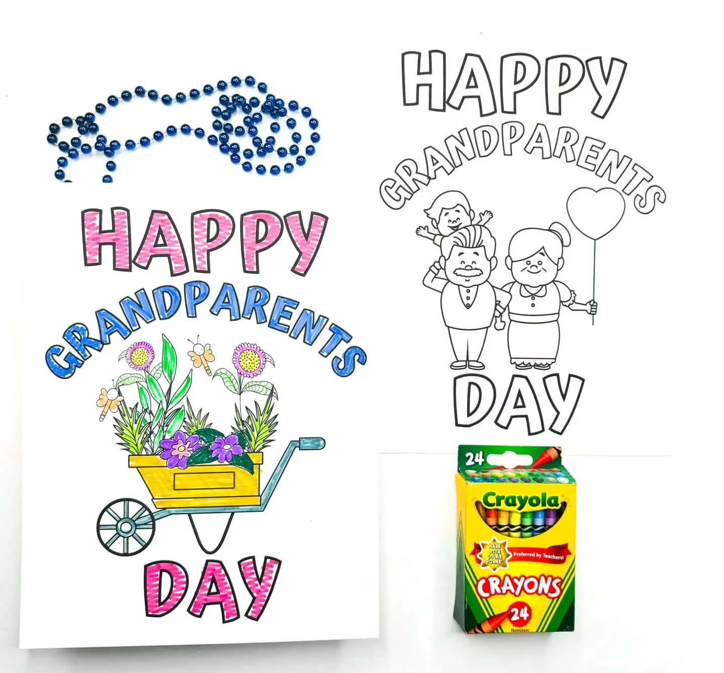 happy grandparents day coloring pages