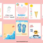 summer handprint templates