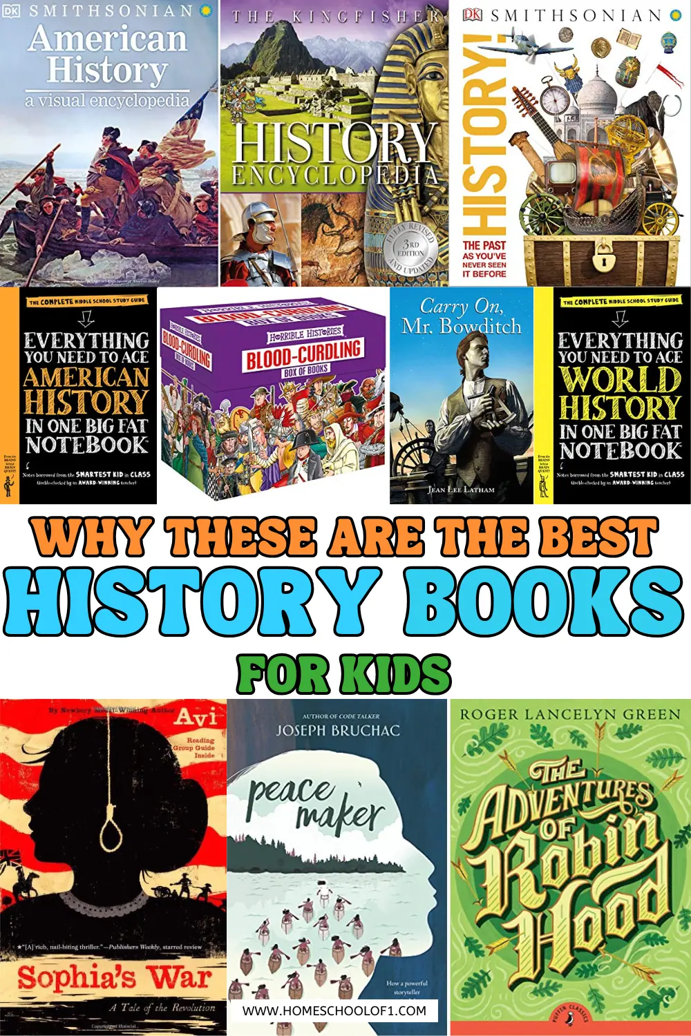 top 10 homeschool history books