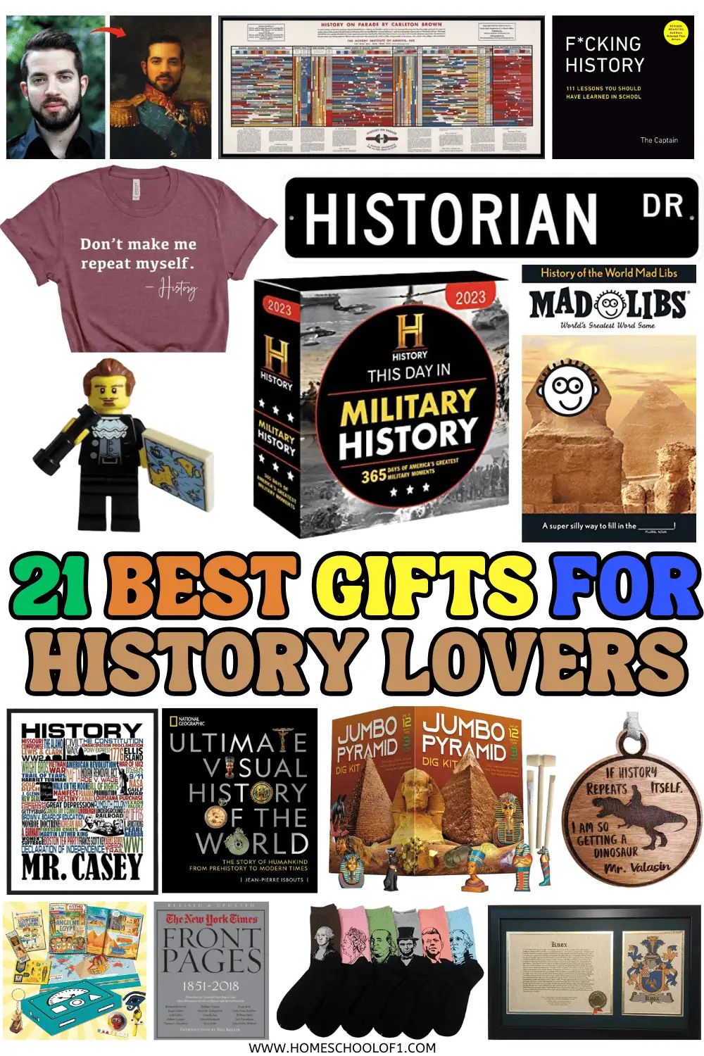 gifts for history lovers