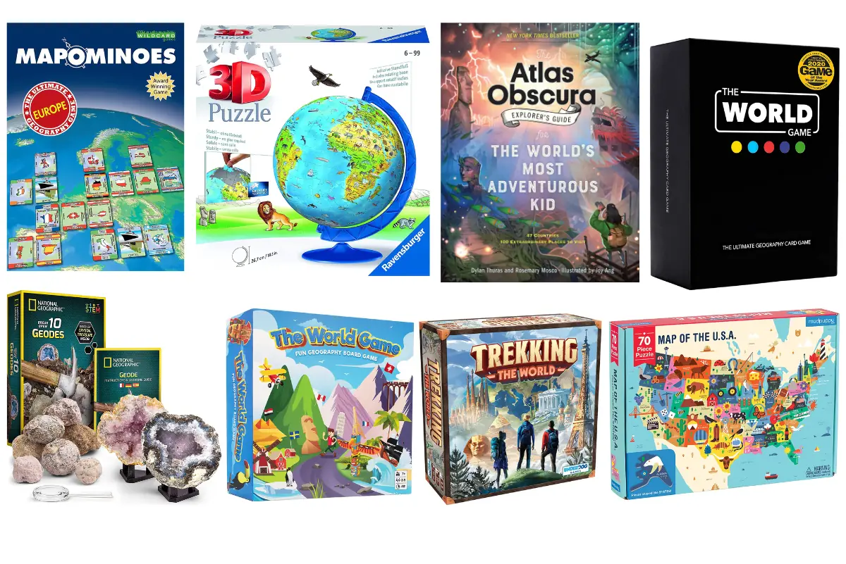 gifts for kids who love geography