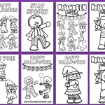 free printable halloween cards to color in