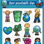 Earth Day memory game