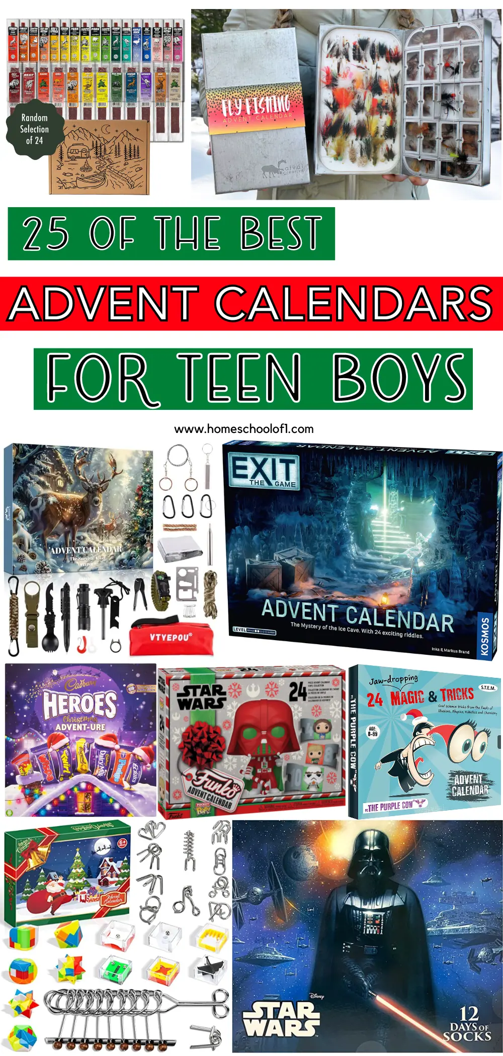 advent calendar for teenage boy