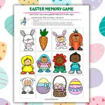 easter matching game