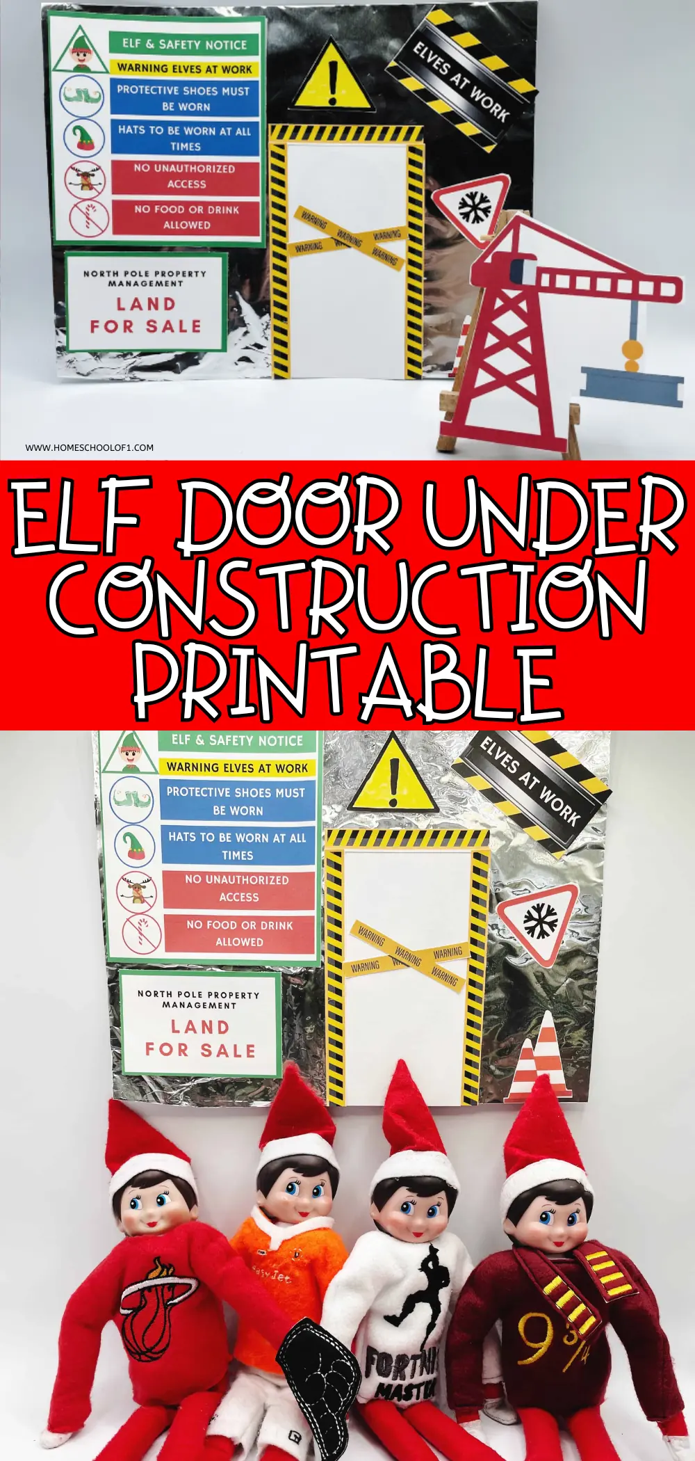 elf door under construction