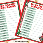 elf word scramble