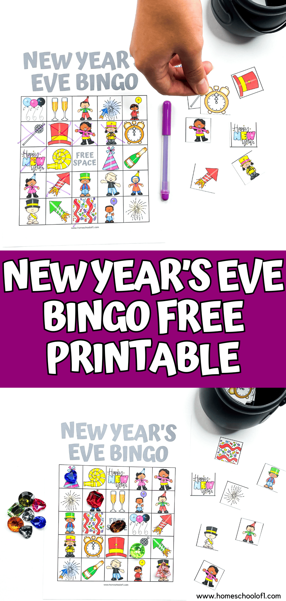 New Year S Eve Bingo Printable Free Game