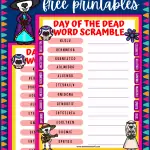 Day of the Dead Word Scramble