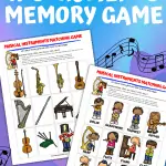 MUSICAL INSTRUMENT MATCHING GAME