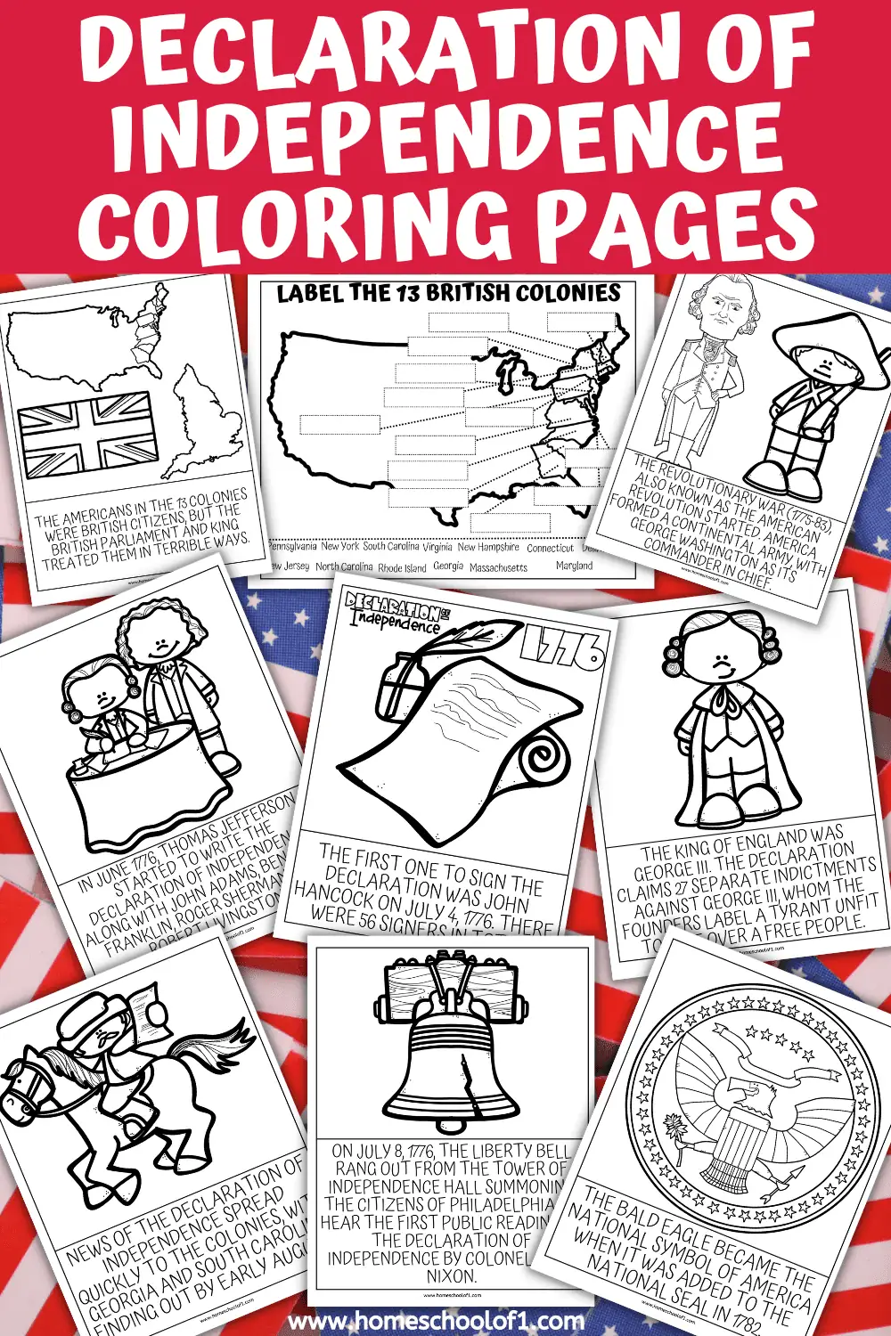 Free Declaration Of Independence Worksheet For Kids