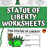 STATUE OF LIBERTY WORKSHEETS