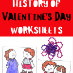 history of valentine's day worksheets