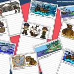 pirate writing printables