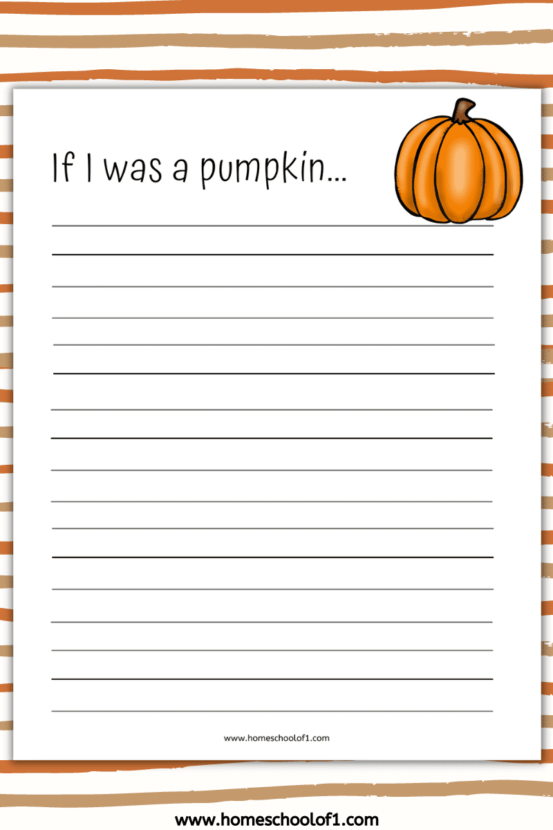 pumpkin writing prompt