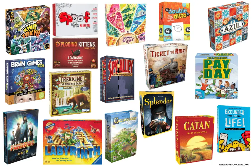 BEST BOARD GAMES FOR 10 YEAR OLDS