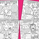 EASTER PRINTABLE PLACEMATS