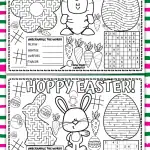 FREE EASTER PLACEMATS