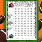 SUPER BOWL WORD SEARCH PRINTABLE