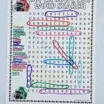 free super bowl word search