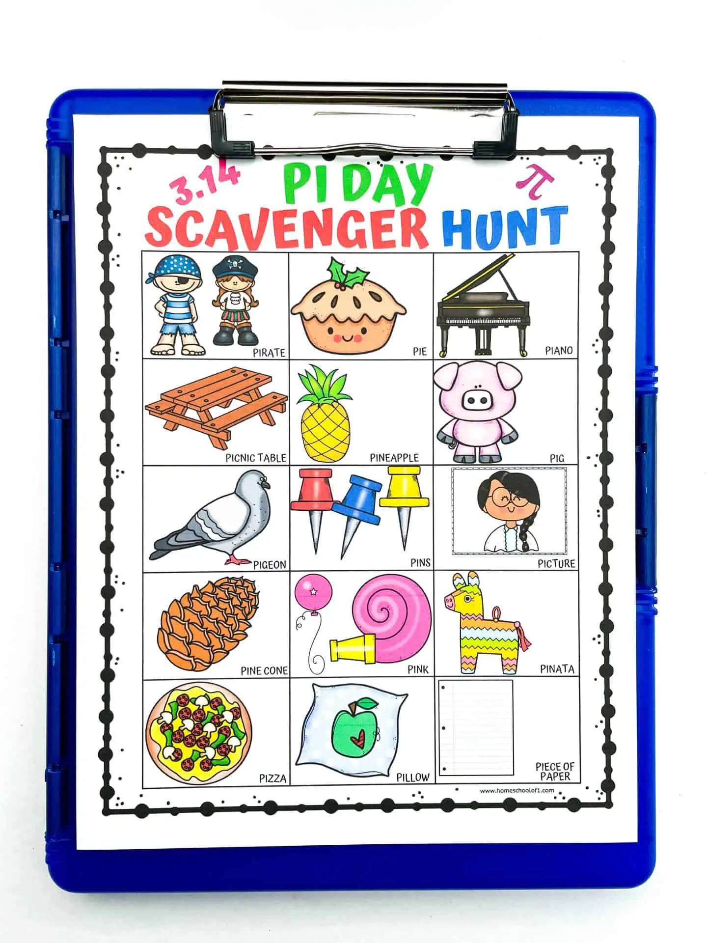 pi day printables