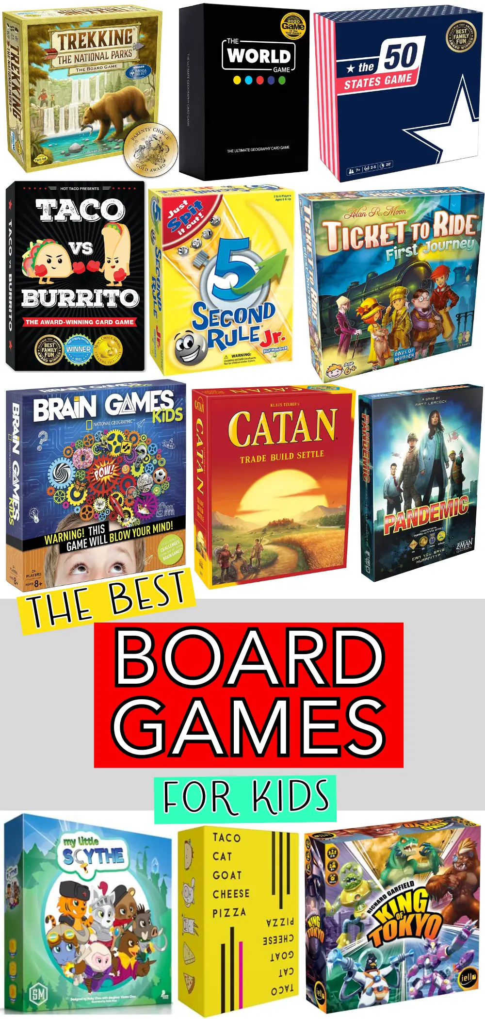 board games for kids