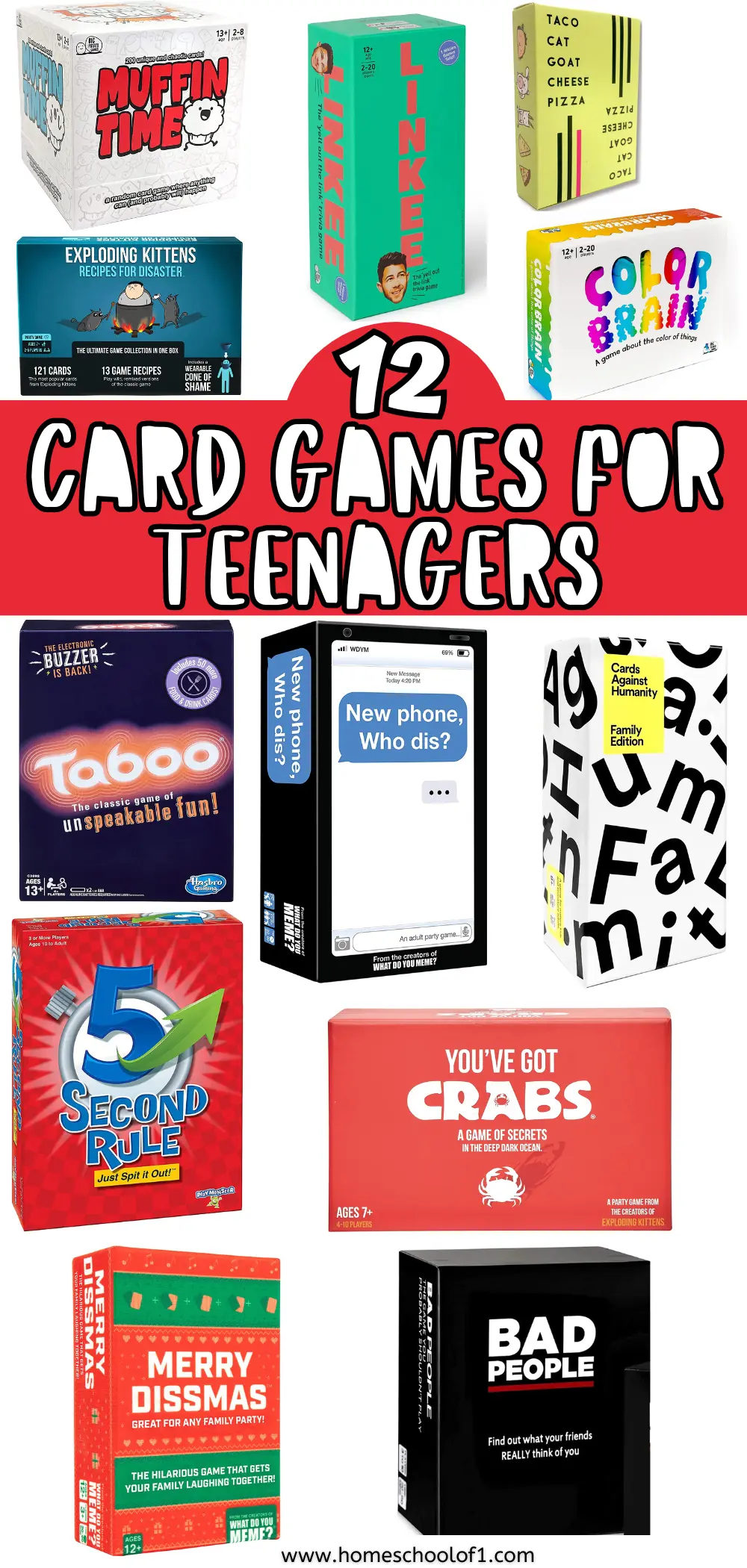 card games for teens