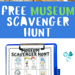 Museum Scavenger Hunt Printable (free)