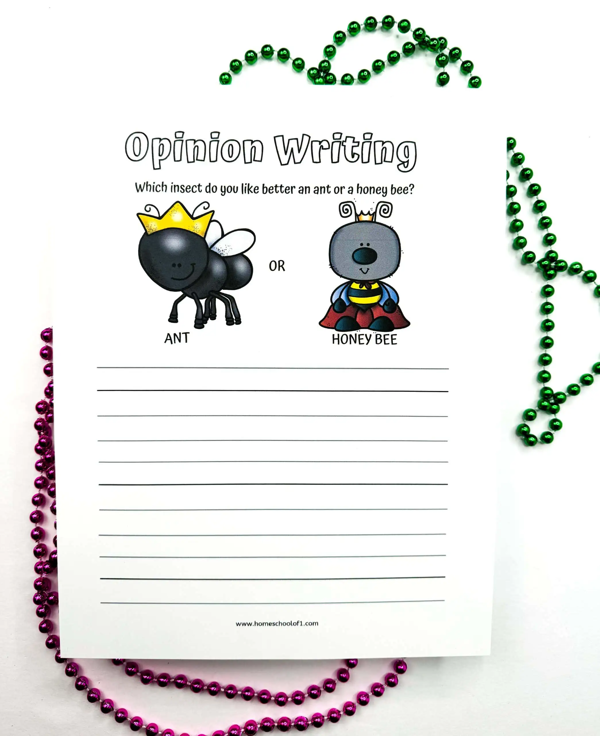 opinion writing bees and ants