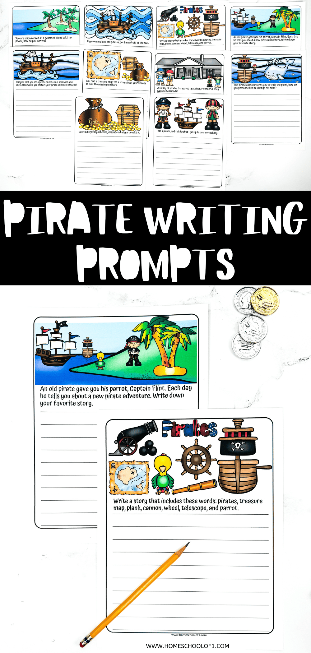 pirate writing prompts