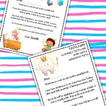 tooth fairy letters