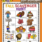 FALL SCAVENGER HUNT