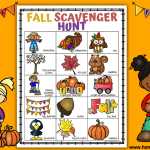 FREE FALL SCAVENGER HUNT