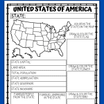 STATE FACTS WORKSHEET