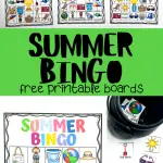 SUMMER BINGO PRINTABLE