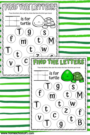 Turtle Worksheets For Preschool (free Printables) - Homeschool Of 1