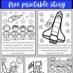 astronaut coloring pages