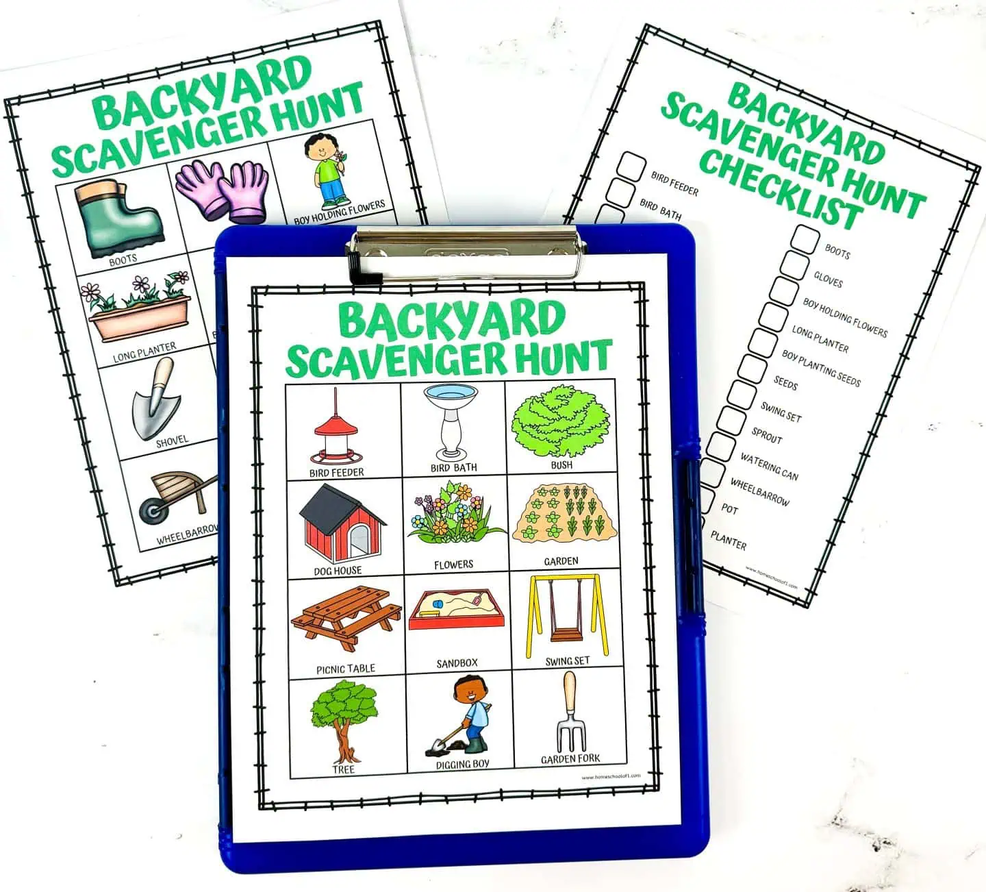 backyard scavenger hunt