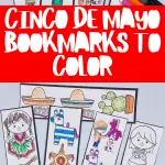 cinco de mayo bookmarks to color