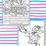 free mother goose day coloring pages