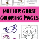 free printable mother goose coloring pages