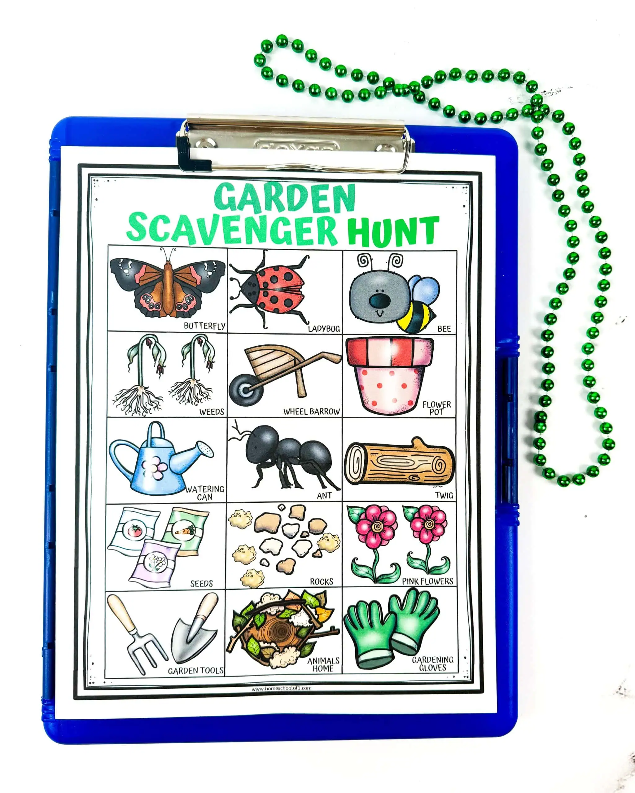 garden scavenger hunt