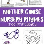 mother goose nursery rhymes coloring pages