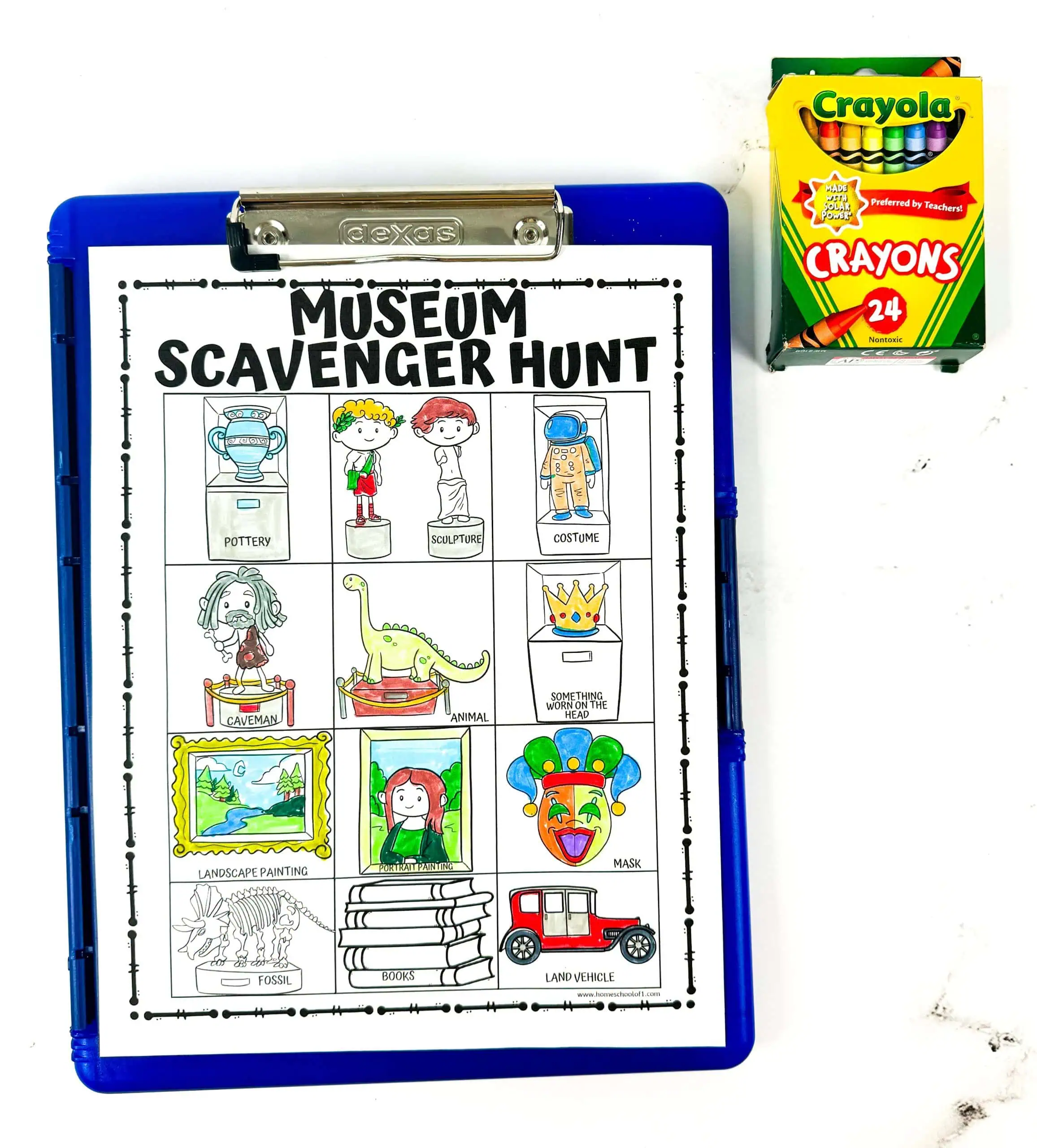 museum scavenger hunt