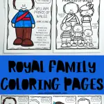 royal family coloring pages