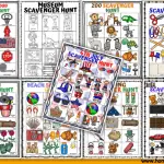 summer scavenger hunt printables