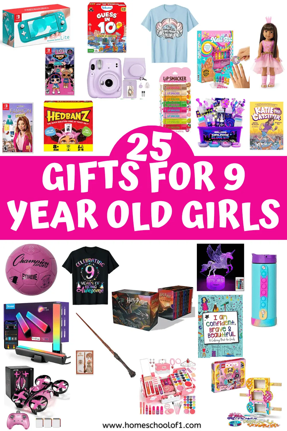 25 Unusual Gifts For 9 Year Old Girls