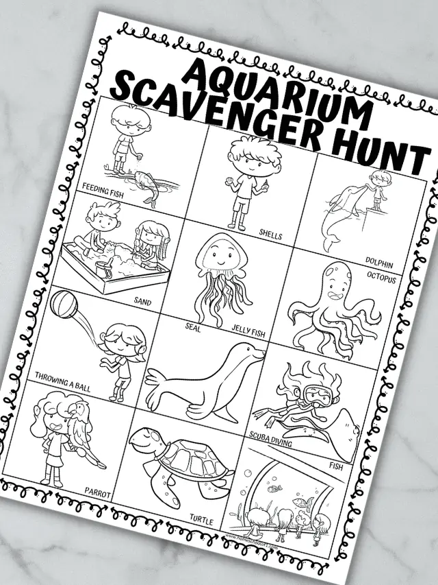 aquarium hunt Web Story Poster