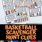 basketball riddles for scavenger hunt