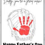 father's day handprint